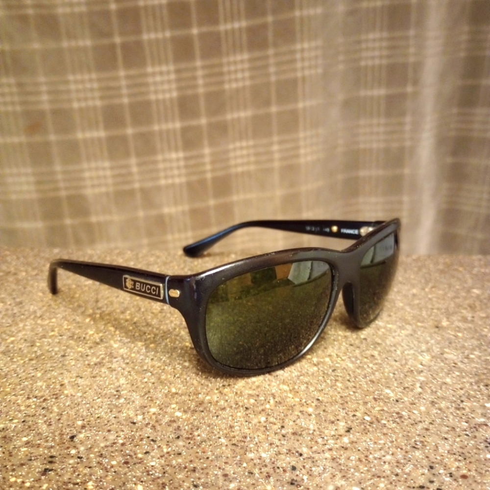 Vintage Bucci Black Sunglasses